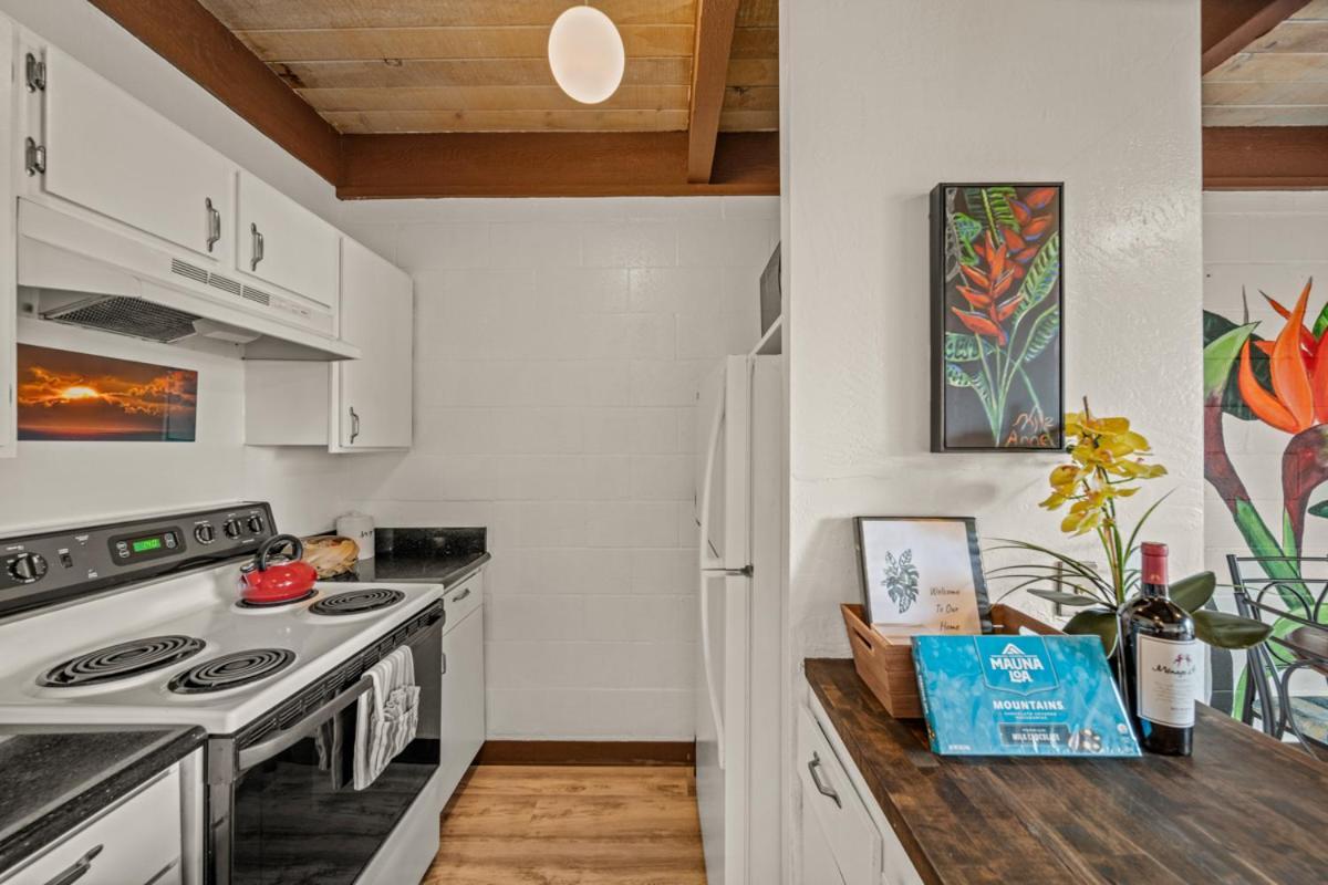 Newly Upgraded 1Br Unit Near Beach Max Of 5 Guests Kailua-Kona Exteriör bild